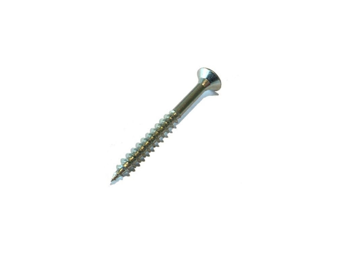 Parafusos para Aglomerado Galvanizados 5 X 100 Mm Pozidrive Rosca Parcial 200 Peças WOVAR