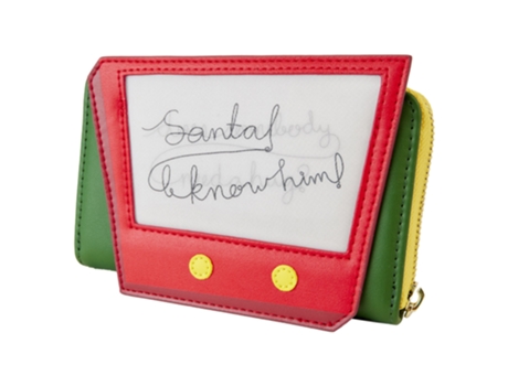 Carteira Fantasia, Fólio de Mulher ELF Loungefly Anniversary Lenticular Zip Multicor