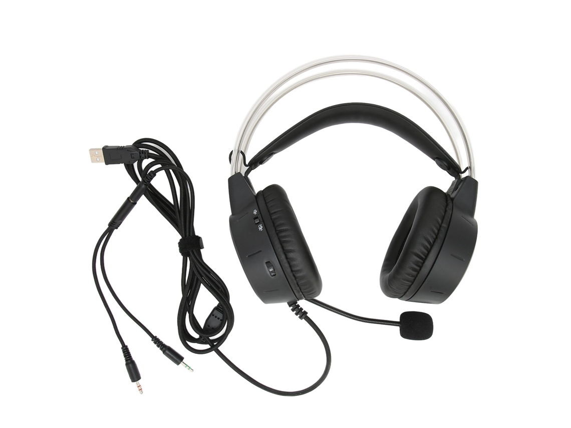 Fone de Ouvido Fone de Ouvido para Jogos com Fio para Dispositivos Pc/xbox/ps4 EOOCOO (microfone Omnidirecional de Som Surround)