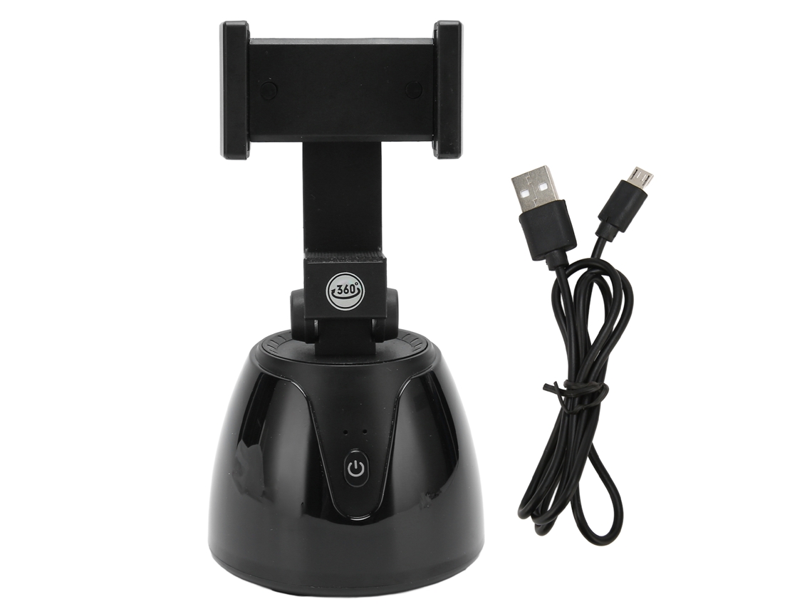 Suporte Para Celular Com Sensor De Movimento Inteligente De 360 ​​graus Com Rastreamento Automático E Reconhecimento Facial.
