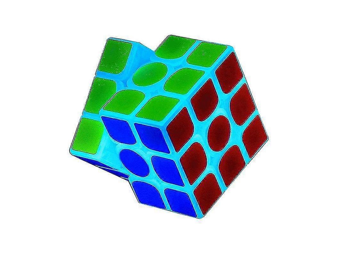 Cubo Mágico 3x3 Que Brilha No Escuro, Quebra-cabeça 3d Com Runas Para O Cérebro, Crianças E Adultos (db)