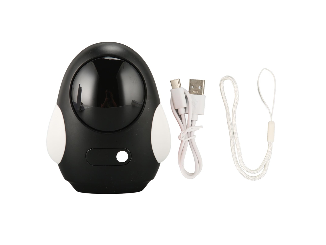 2026zentro-aquecedor De Mãos Recarregável 5000mah Cute Pinguim Com 3 Níveis Ajustáveis Portátil Para Esportes Ao Ar Livre Preto