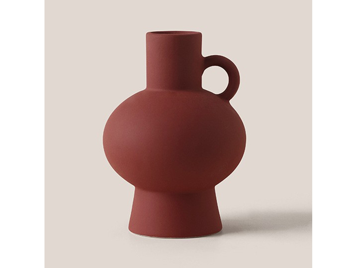 Vaso De Flores Fosco Eoocoo No Estilo Ins Com Alça