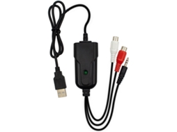Placa de Captura de Áudio Usb para Digitalizar Fitas Antigas. SFUSHOS