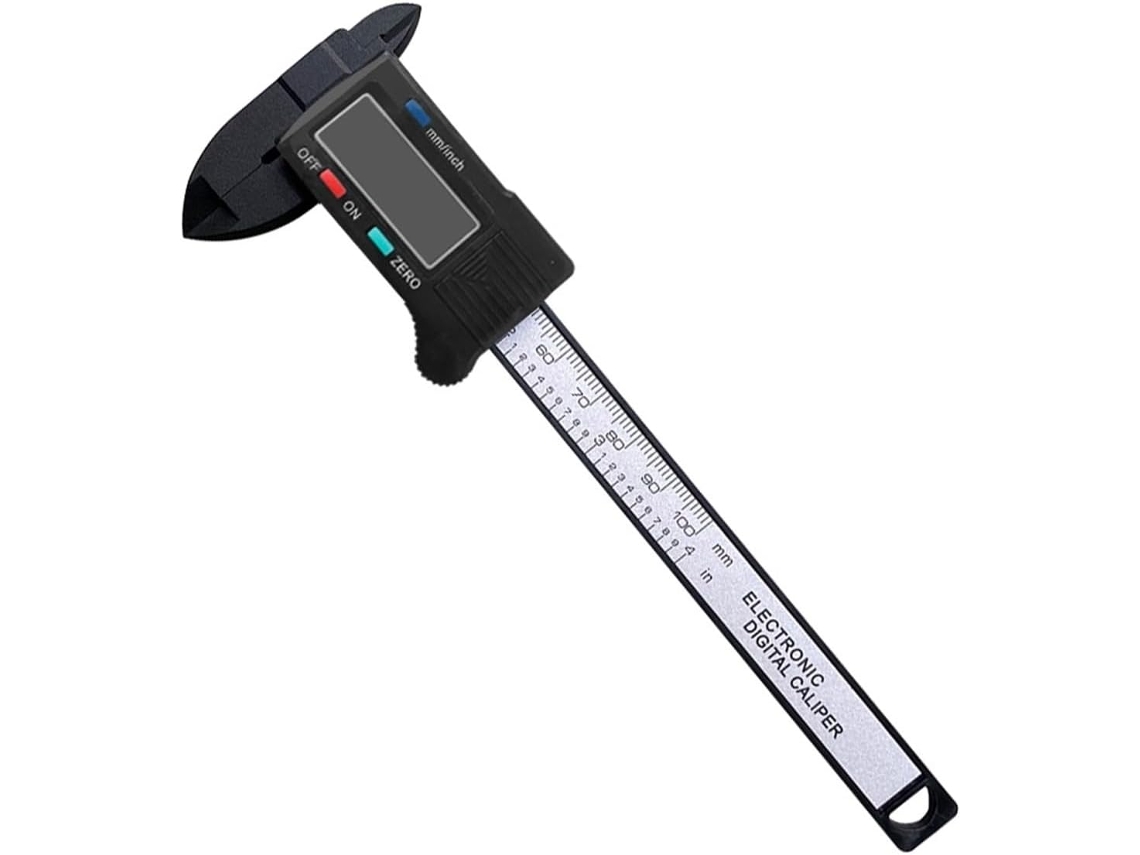 Paquímetro Digital Eletrônico De 150 Mm E 100 Vernier Com Mostrador
