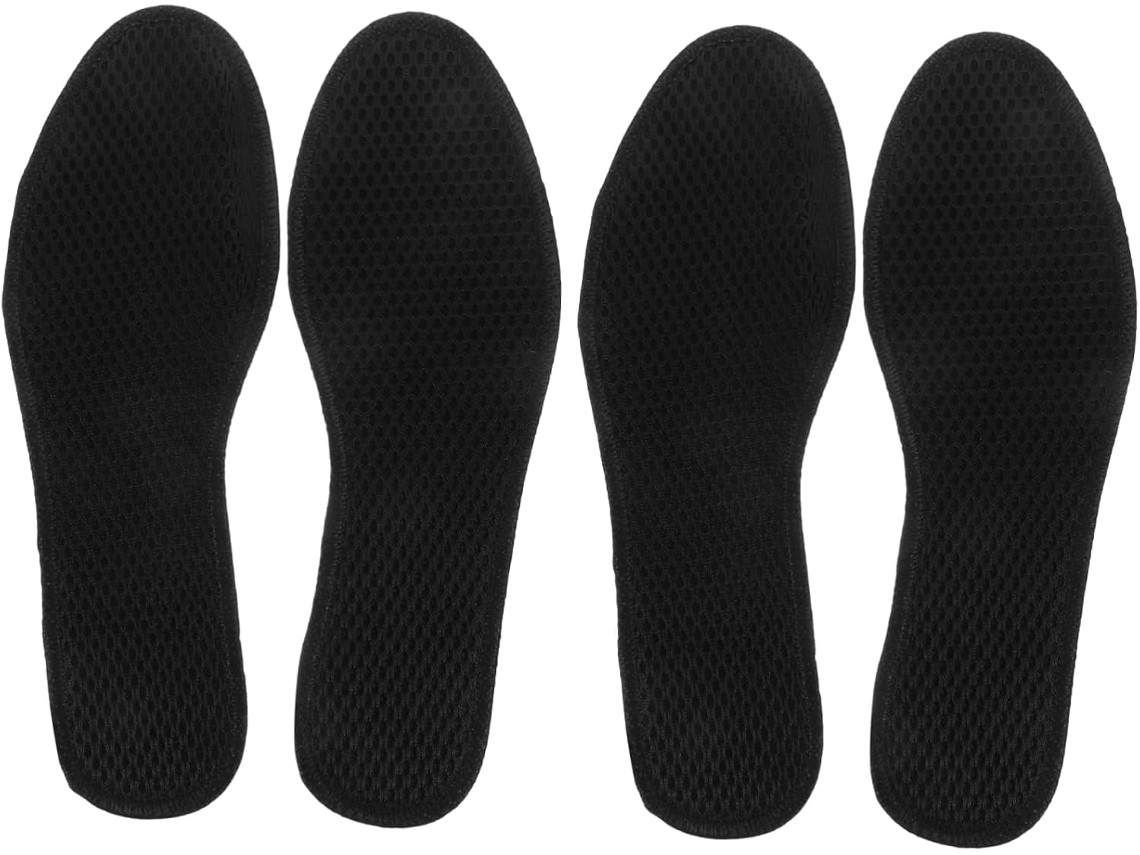 Palmilhas De Bambu Beavorty 2 Pares, Protetores De Calçados Bambu Para Cuidados Com Os Pés, Vários Tamanhos E Estilos