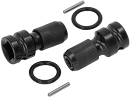 De Soquete Aço Carbono, Chave Rápida, 1/2" Para 1/4", E Catracas