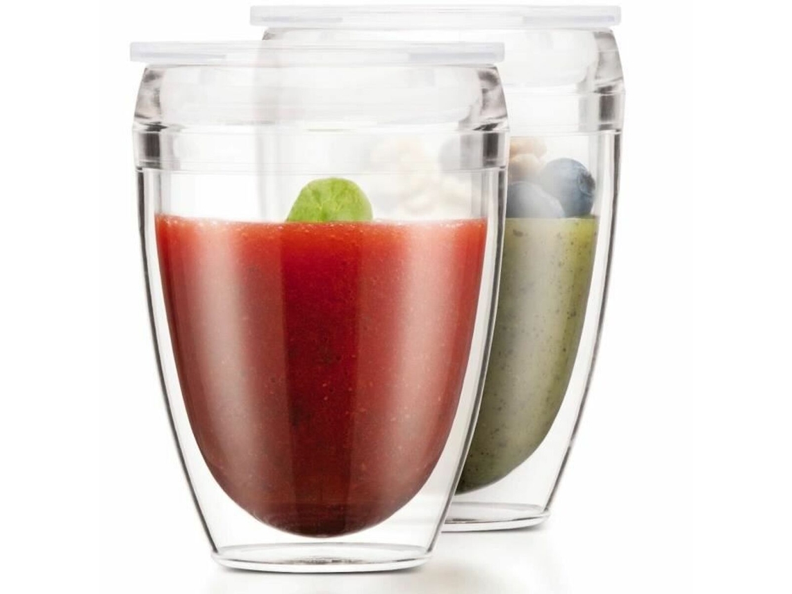 Conjunto De Copos Bodum Transparente Plástico 350 Ml (2 Unidades)