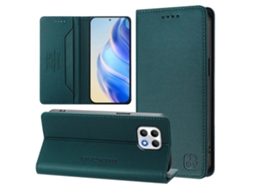 Capa De Couro Para Celular Rc01 Com Dupla Dobra Magnética E Rfid