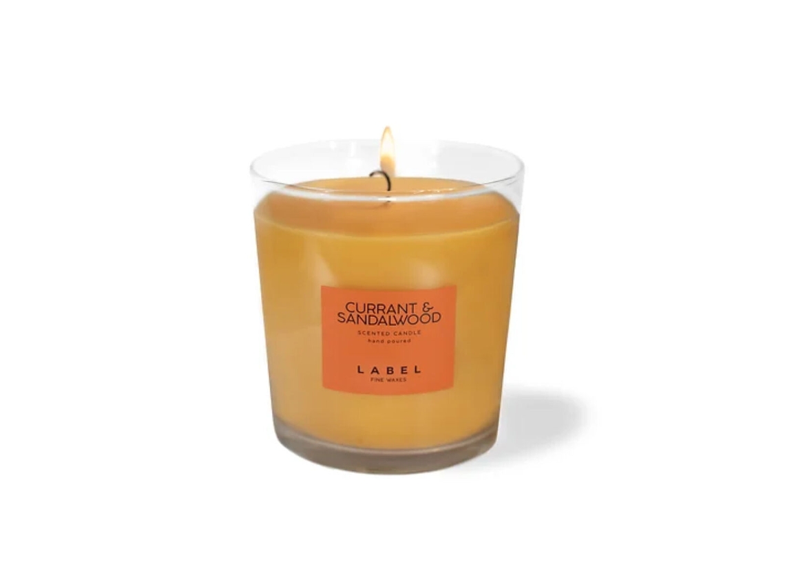 Vela Perfumada LABEL Groselha Sândalo 220 G
