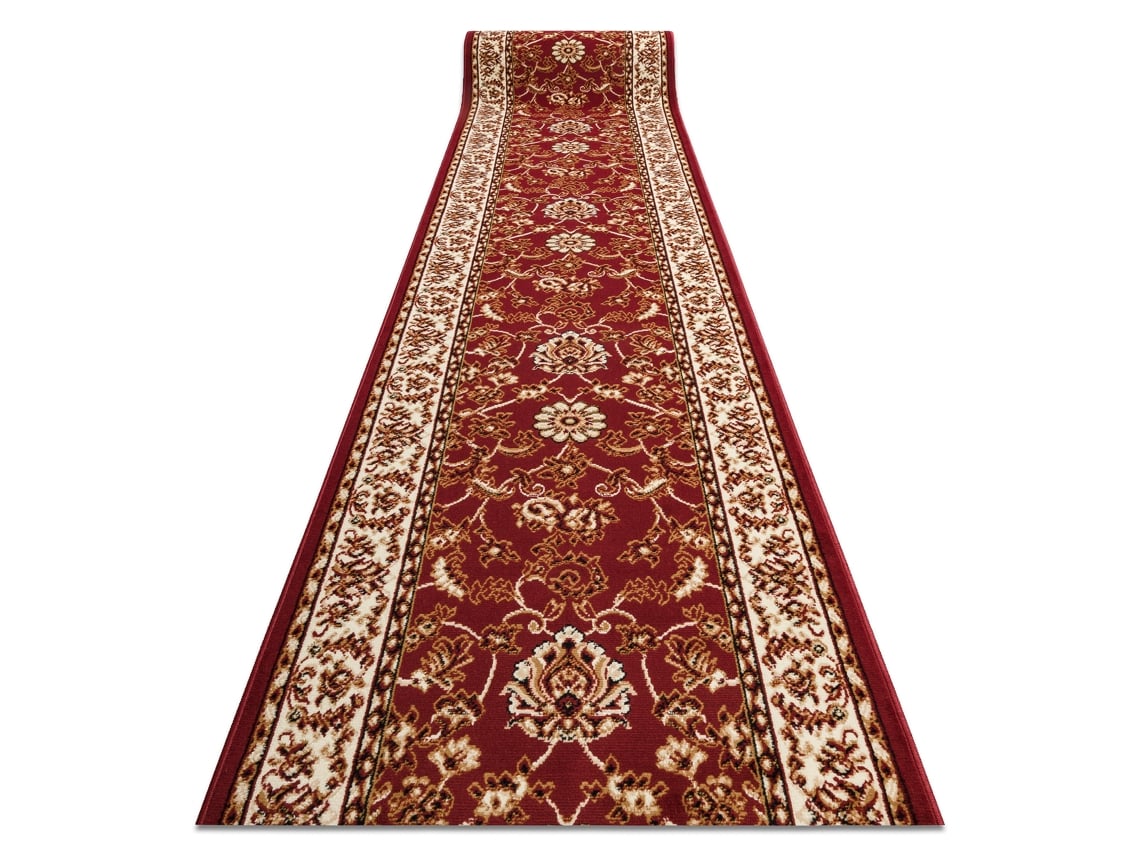 Passadeira Bcf Morad Klasyk Classic Castanho Bordó 90 cm