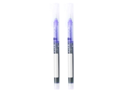 Rolo de escrita Laxiscreed Caneta 0,5 mm azul com secagem rápida para uma escrita suave.