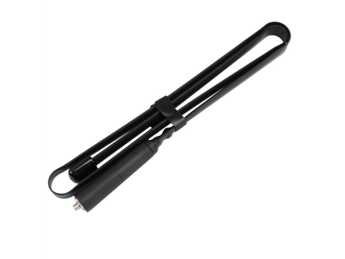 Antena Dobrável de 42,5 polegadas com Conector Sma Fêmea, Banda Dupla 144/430 Mhz, para Baofeng UV 9r e UV xr AQUAFORGE