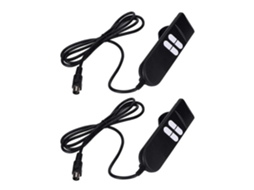 2 Controladores Para Poltronas Elétricas Reclináveis Com 4 Botões E 5 Pinos - Interruptor Manual Para Eletrodomésticos, Camas Ajustáveis E Cadeiras E