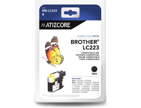Tinteiro  Brother LC223 Preto (LC223BK)