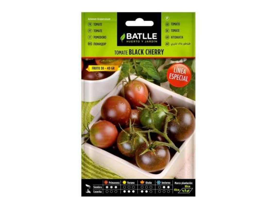 Sementes de Tomate Black Cherry BATLLE