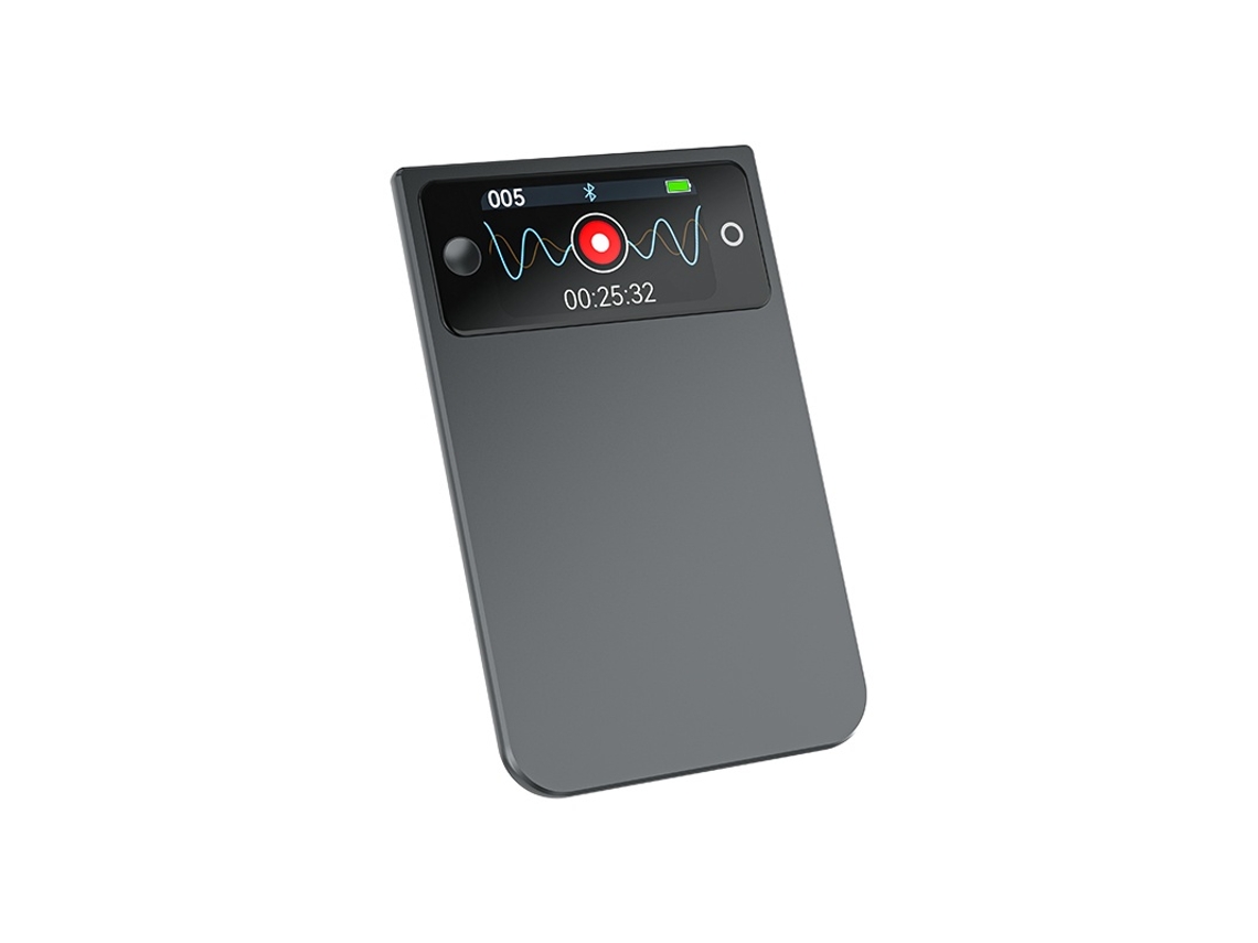 Gravador De Voz Com Ia Gpt Deepseek Tradutor Em 256 Idiomas E Transcrição - 32gb (preto)