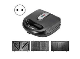 Máquina De Waffles Com Placas Removíveis, Design Com Alça, Antiaderente, 750w De Alta Potência, Plugue Europeu, Máquina De Waffles Elétrica