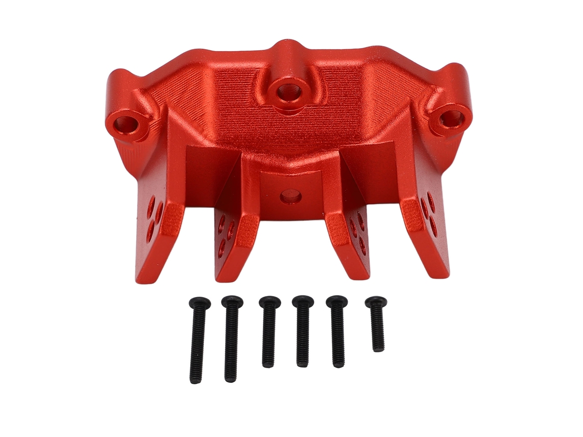 Mali suporte de Braço Superior de Eixo em Liga de Alumínio para Carros Rc Losi Baja Rey Hammer Rey U4 Vermelho 1/10