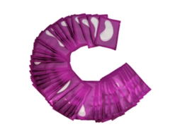 Patch De Gel Hidrogel Para Cílios Extensos Sem Pelúcia Sobrancelha Olho Roxo 10 Pares