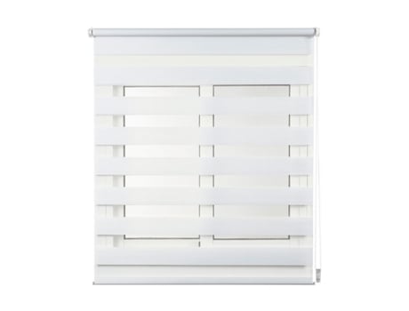 ESTORE DE ROLO CUP&FIX NOITE&DIA BRANCO 150x180cm - STOR PLANET