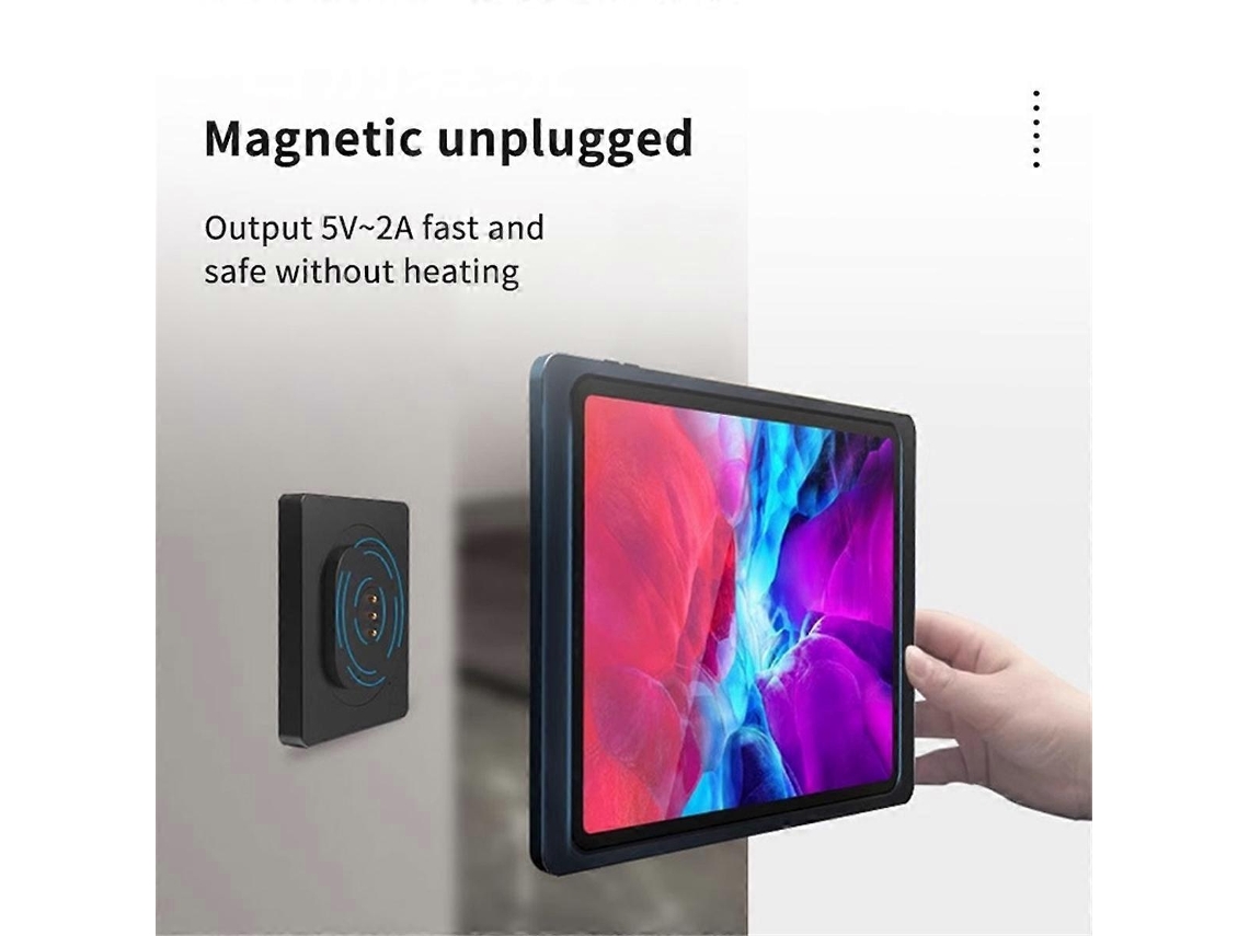 Carregador Magnético De Parede Para Tablet, Tomada, Suporte Compatível Com Tablets