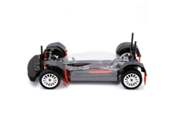 Sem Componentes Eletrónicoslc Racing Ptg 2r 1/10 Kit de Carro Rc com Chassis de Rally 4wd MDUG