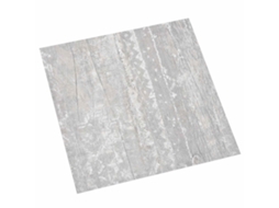 Conjunto 20 Pranchas De Piso Vidaxl Cinzento Pvc (30,5 X 30,5 Cm)