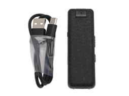 Grabadora De Vídeo Corporal 1080p Hd Com Lente Rotatória, Clip Posterior, Luz De Complemento E Gravação Em Loop 500mah Para Esportes