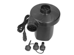 Bomba De Ar Elétrica Portátil 12v Abs Com 3 Bicos Potente