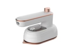 Ferro a Vapor Compacta, Mini de Turismo, Rotação 360°, Branco Impermeável Multifuncional para Casa e Férias STELASPLEN