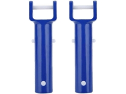 Escova de Limpeza para Piscina, para Paredes, Fundo, Degraus e Azulejos, Uso Manual em Spas, Lagos, Fontes e Banheiras AQUAFORGE
