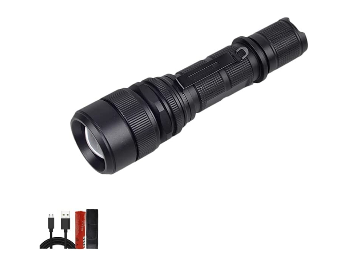 Lanternas Led Lanterna Xm-L2 U3 Alumínio Torch Light Zoomable Usb Recarregável Interruptor Remoto Lanterna com Revestime TURMIN