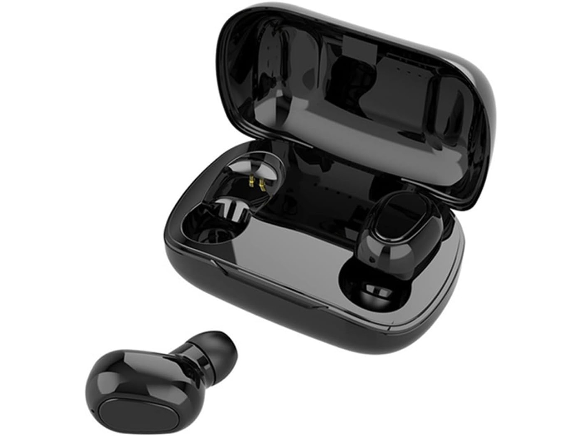 Fones De Ouvido Sem Fio Estéreo 5.0 Tws L21 Pro Com Estojo Preto