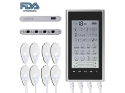 Estimulador Muscular/dispositivo Terapêutico Profissional Multifuncional Tens com Quatro Canais de Saída e 24 Modos. MDUG