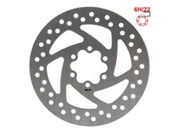 Disco De Freio 145mm 6h Prata