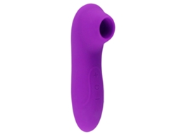 Estimulador Clítoris Magnético 10 Modos Vibración Chupete Lengua Para Mujer Morado