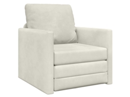 Maison Exclusive - Sofá-cama Creme 74 X 77 X 81 Cm Veludo