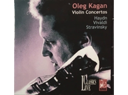 CD Oleg Kagan, Haydn, Vivaldi, Stravinsky - Violin Concertos (1CDs)