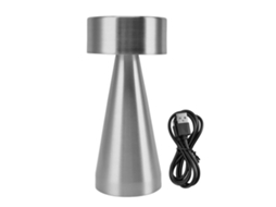 Luminária de Mesa Portátil Led em Metal com Sensor de Toque CHABERLU