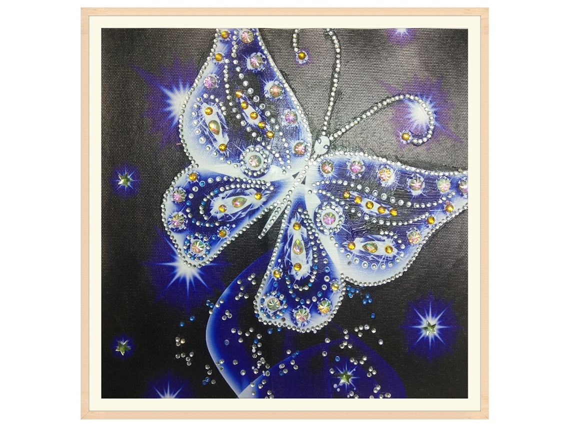 Quadro De Diamantes Diy (embroideria Decorativa)