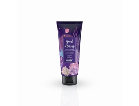 Loking Creme Para Modelagem De Cachos, 200 Ml Anwen