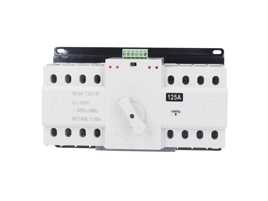 Interruptor de Transferência Automática de Doble Potência Cb Grade Micro Break Ats Nlq4‑125‑4p 400v | S/MARCA