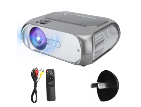 Projetor Lcd Mini Smart Hd Portátil Para Home Theater Sem Tela Tv 100 240v 1280 X 720p Vvjijilly