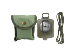 Bússola Alumínio Plegável Luminosa Dc60 2a Verde Militar