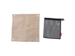 Tapete Incombustível Fibra De Vidro Resistente À Alta Temperatura 30x30cm