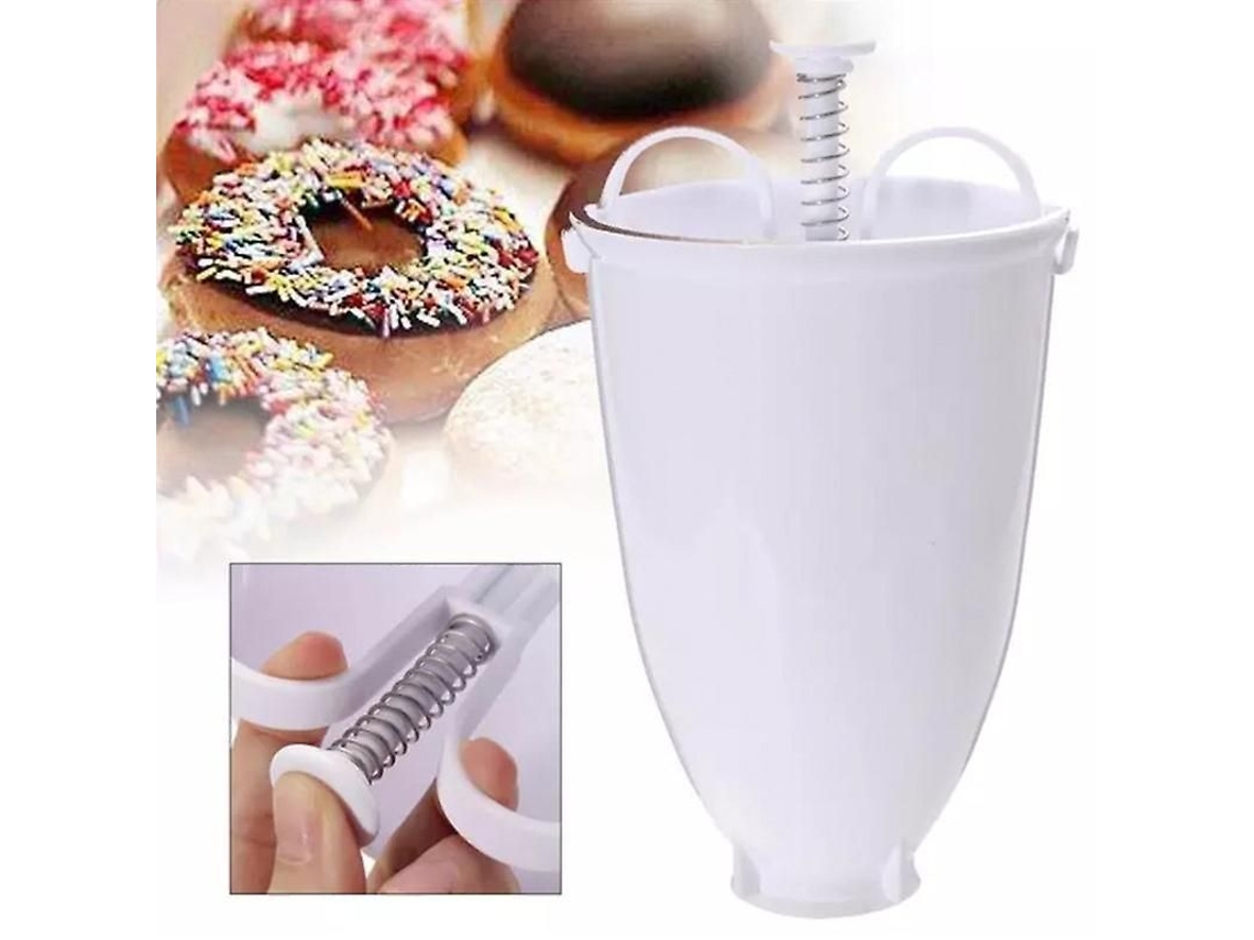 Ferramenta De Assado Diy Molde De Anel Para Sobremesas Moldes De Bolo Branco 18x10x10cm Pp