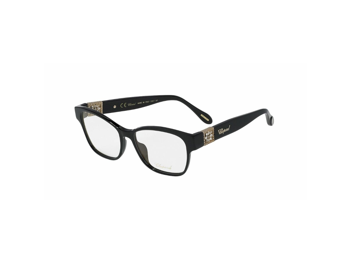 Philipp Plein VPP034S-530700 Armação de óculos feminina (preta - acetato - Ø 53 mm)
