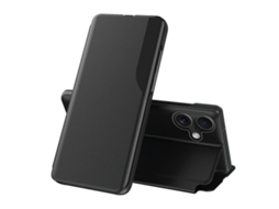 Capa Amorus Mobile Para Iphone 17 Com Suporte Tipo Folio - Preta