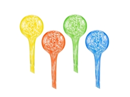 4X Globos de Rega em Vidro NORTHIX